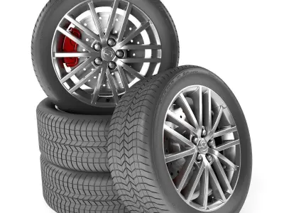 Mazda 6 Wheel 3D model