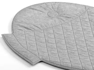 Fish rug for kids 3D model