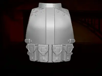 Voids Ops Armor 3D Printables for action figures 3D print model