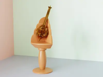 Weapon Low-poly 3D model