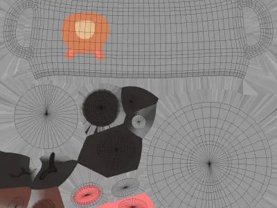 Animal Bear Shaped Drinking Cup Free low-poly 3D model