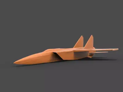 Mikoyan-Gurevich MiG-25 3D print model