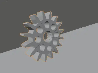 Gears gear wheel Free 3D model