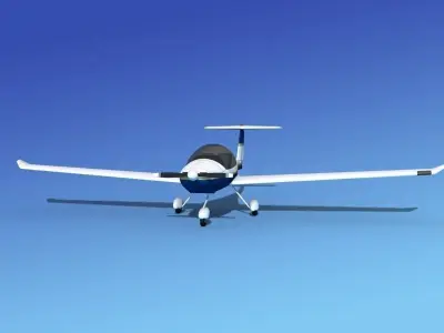 Daimond DA-20 Katana V07 3D model