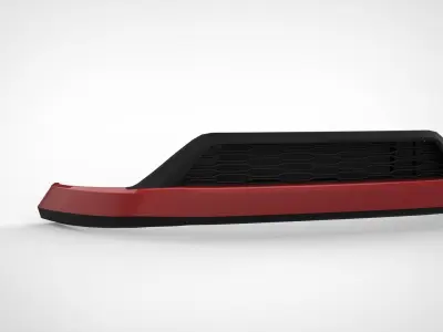 2015 and Higher Doblo Front Bumper 3D model