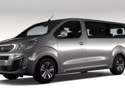 Peugeot Traveller L3 2017 3D model