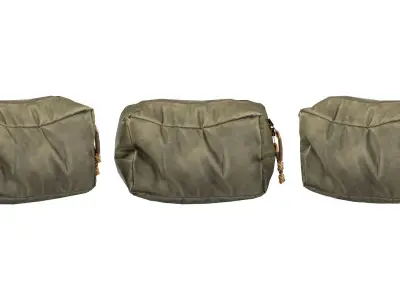 ADA MILITARY POUCHES BUNDLE 01 Low-poly 3D model
