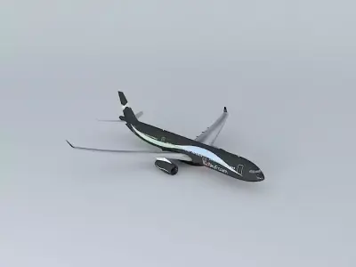 SkyFoam Airways Airbus A330 343X Free 3D model