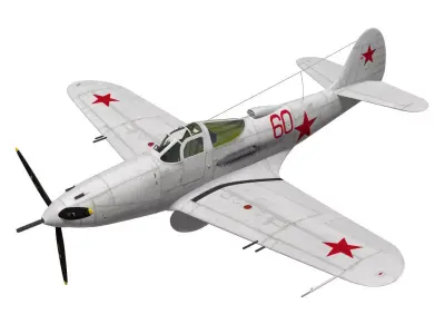 Bell P-400 Airacobra 3D model