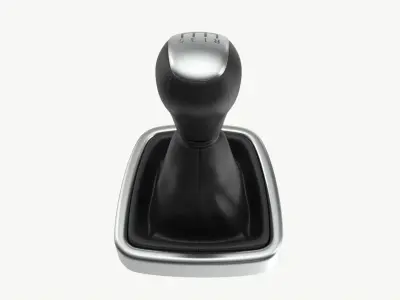 Six speed manual shift 3D model