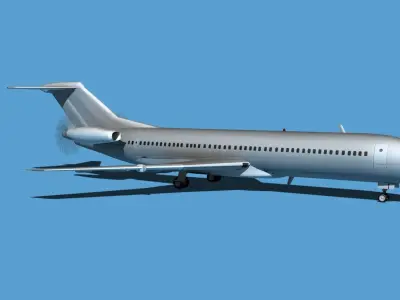 Boeing 7X7-2 Jet Fan V200 3D model