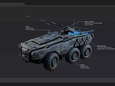 RTS - PACk02 Low-poly 3D model