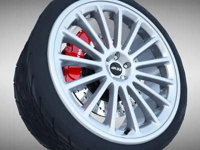 R32 Wheel 3D model
