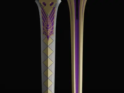 Excalibur Proto Sword of Promised Victory 3D model