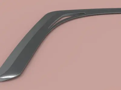 Boomerang of Captain Boomerang from Suicide squad 3D model