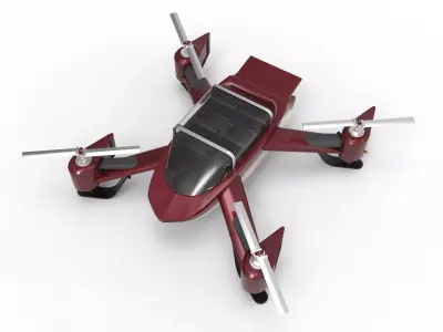 AXIX SKYRIDER Low-poly 3D model