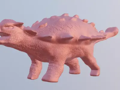 Ankylosaurus 3D print model