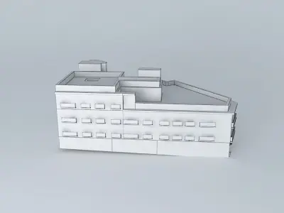 Building San Vicente Free 3D model