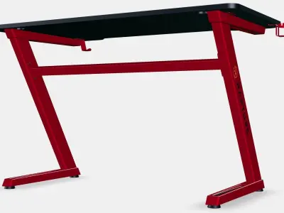 Rapture ZOOM 100 piros Low-poly 3D model