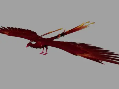 Phoenix 3D model