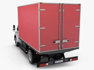 Truck Box v 2 3D model