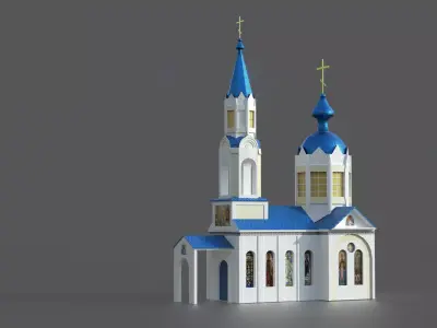 ORTHODOX CHURCH 3D model