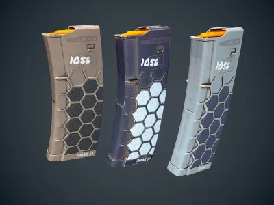 AR 15 Diamondback Low-poly 3D model