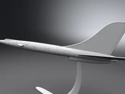 Jonny Quest Dragonfly scale model 3D print model