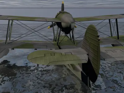 Supermarine SeaOtter 3D model