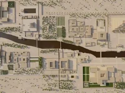 Historic city -Ancient City babel 3D model