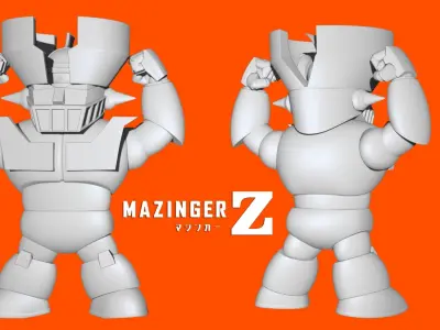 Mazinger Z   - Mazinga Z 3D print model
