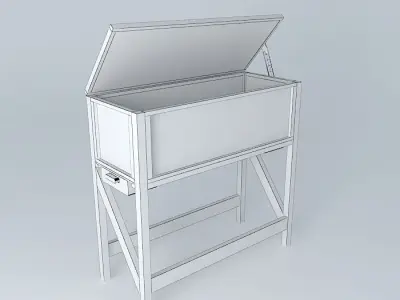 Breeding flies Gi Black 3D model