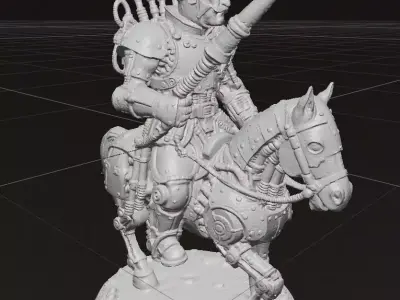 The Clockwork Hussar 3D model