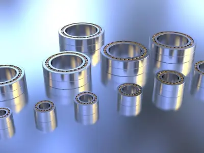 SKF Needle Roller Bearings Free 3D model