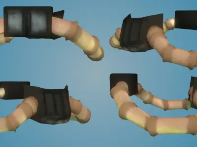 Beast Breather Low-poly 3D model