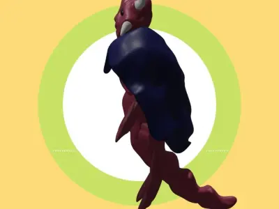 Magic Ant Low-poly 3D model