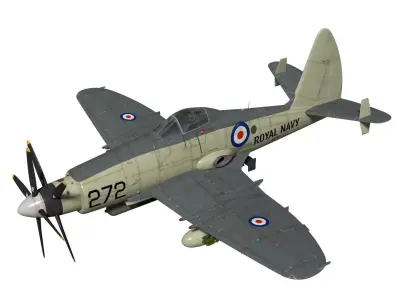 Westland Wyvern Mk4 3D model