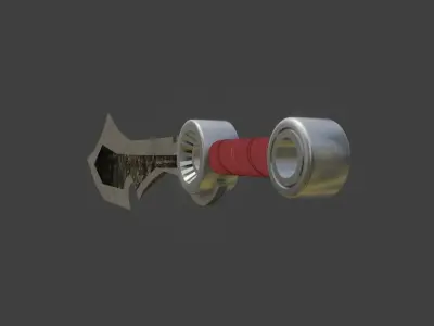 Stone sword 3D model