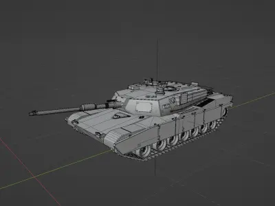 M1a2 Abrams 3D model