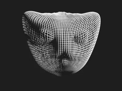 Animal Head Free 3D model