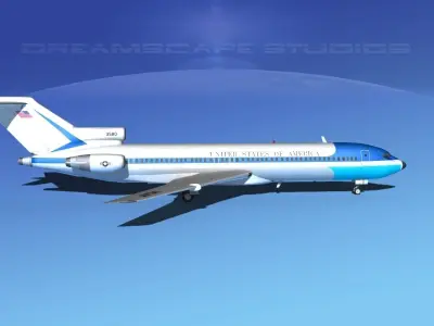 Boeing C-22  3D model