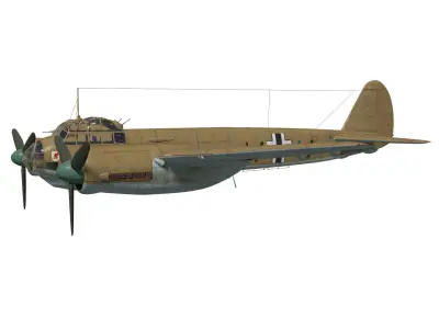 Junkers Ju 88 A-5 3D model