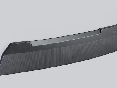 Knife-Combat Low-poly 3D model