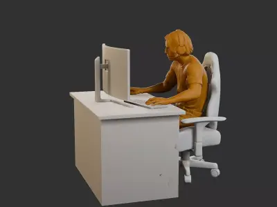 Video Game Player VGP1 004 3D print model