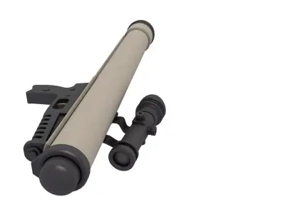 RPO PDM-A Shmel-M Rocket Launcher 3D model