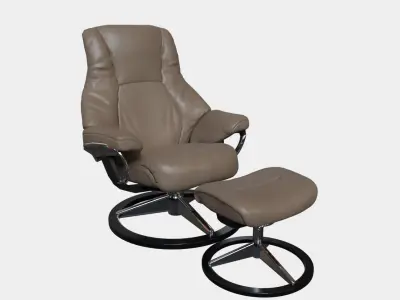 Stressless Live S Signature chair  Free low-poly 3D model