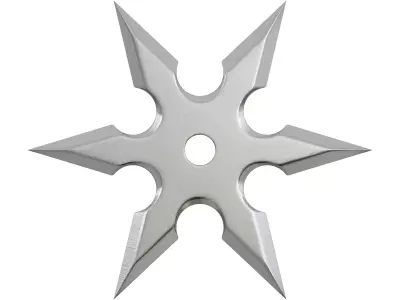 Shuriken 3D model order