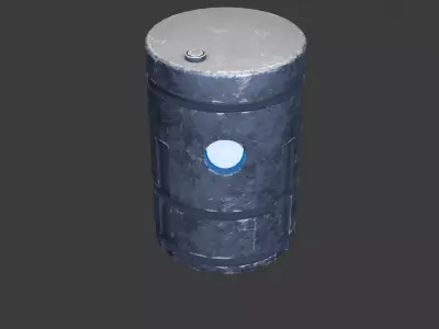Sci-Fi EMP Grenade - Game Ready PBR Low-poly 3D model