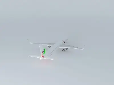 Western Rajastan Airways Boeing 757 300W Free 3D model