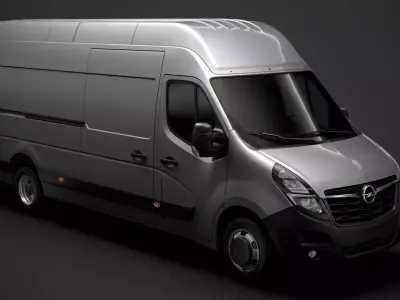Opel Movano L4H3 Van 2020 3D model